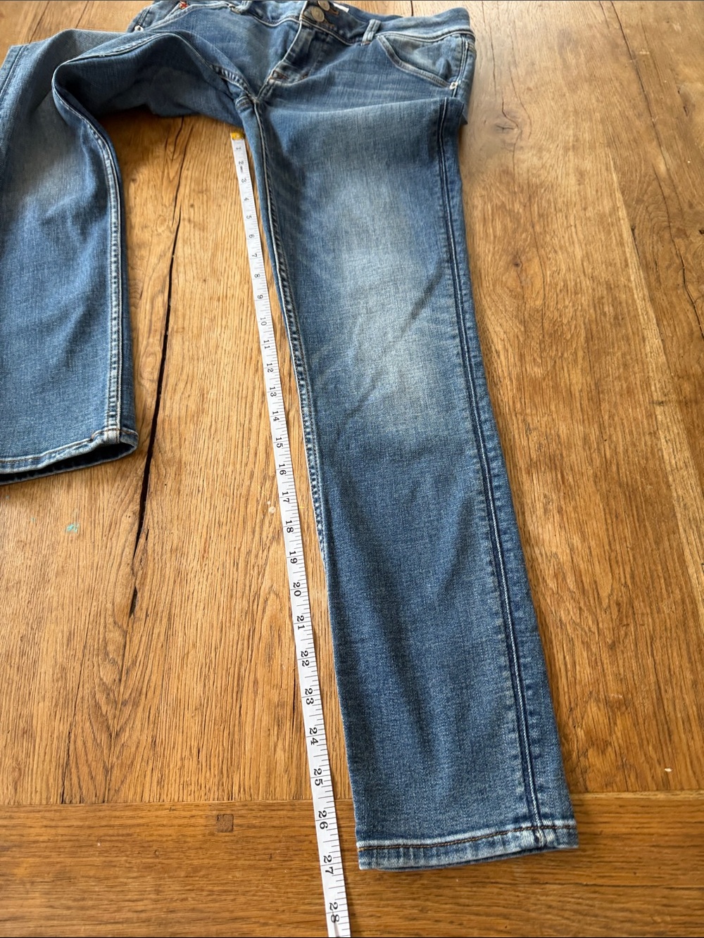 Hudson Jeans Colin Skinny Jeans Size 27 - Picture 4 of 8